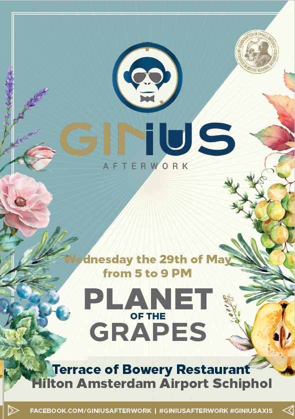 --- NEW DATE --- GINius Afterwork 17th edition ''Planet Of The Grapes''