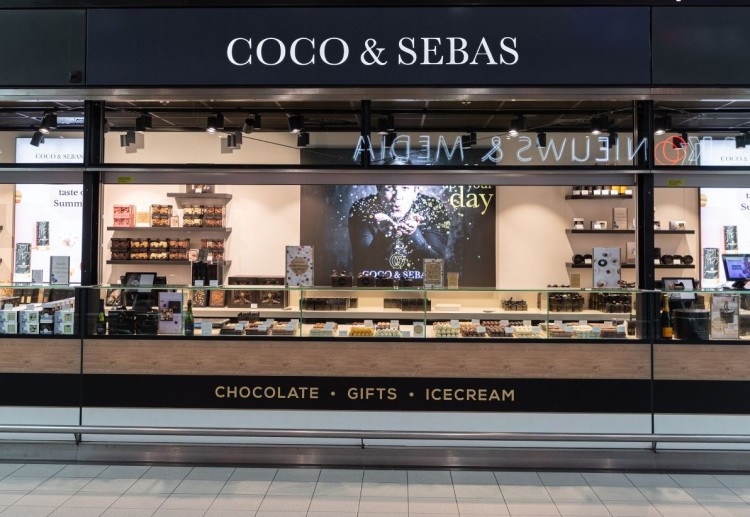 Chocoholics opgelet! Coco & Sebas opent op Schiphol Plaza