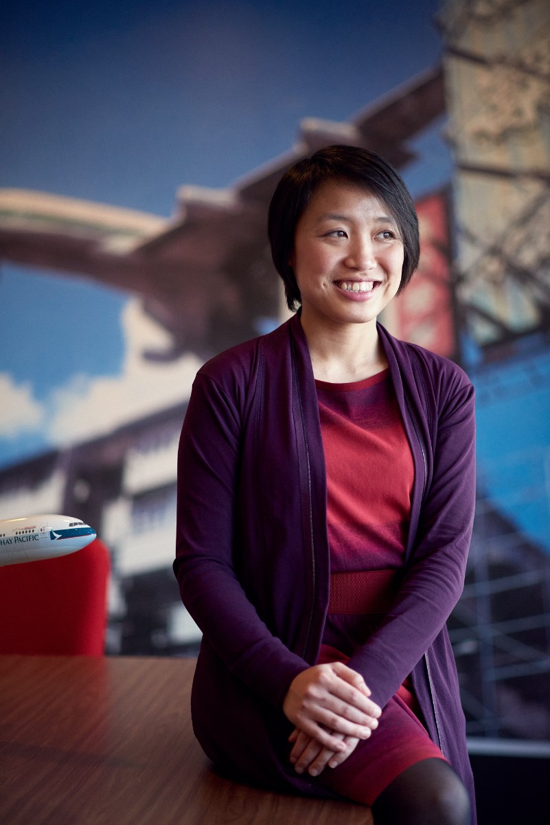 Winnie Tong, world citizen and Country Manager at Cathay Pacific News